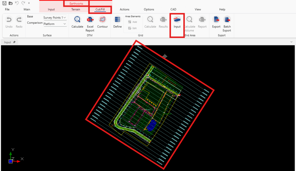 Calculation of End Area Method in Earthwork - MES Innovation Sdn Bhd