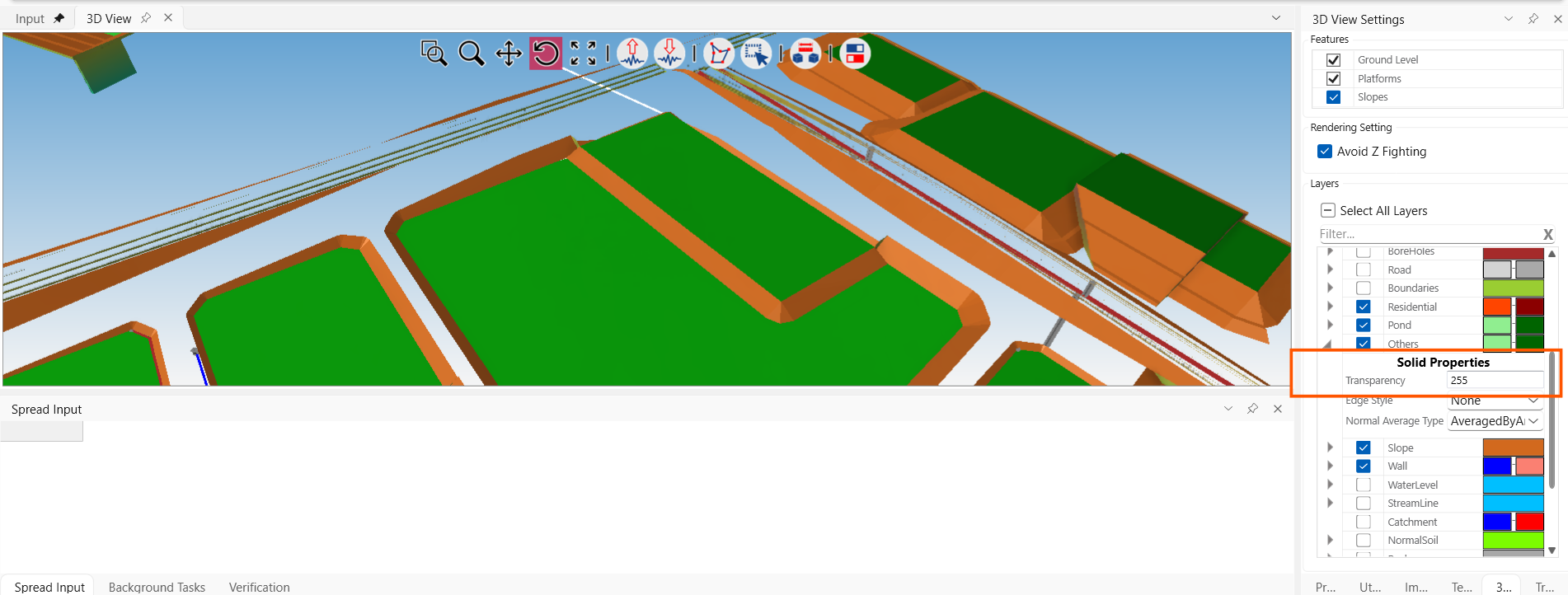 3D View Settings - MES Innovation Sdn Bhd