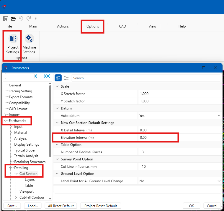 Parameter Settings - MES Innovation Sdn Bhd