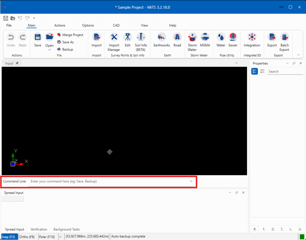Command Line in MiTS - MES Innovation Sdn Bhd